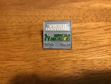 NORTH STARS MINNESOTA 20TH ANNIVERSARY NHL HOCKEY PIN