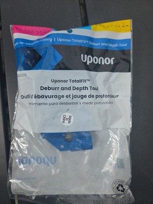 Uponor TotalFit Push-to-Connect Fitting Deburr and Depth Tool NEW