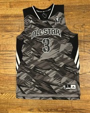 East All Stars Jersey Mens Large NBA Basketball Dwyane Wade Adidas 2013