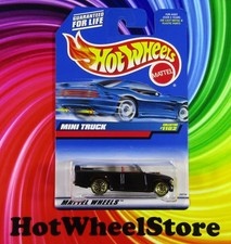 1999 Hot Wheels Black MINI TRUCK Card #1102 HW82-071926