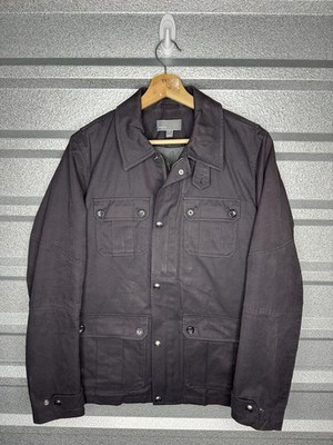 Vince Jacket Womens Small Black Utility Pockets Work