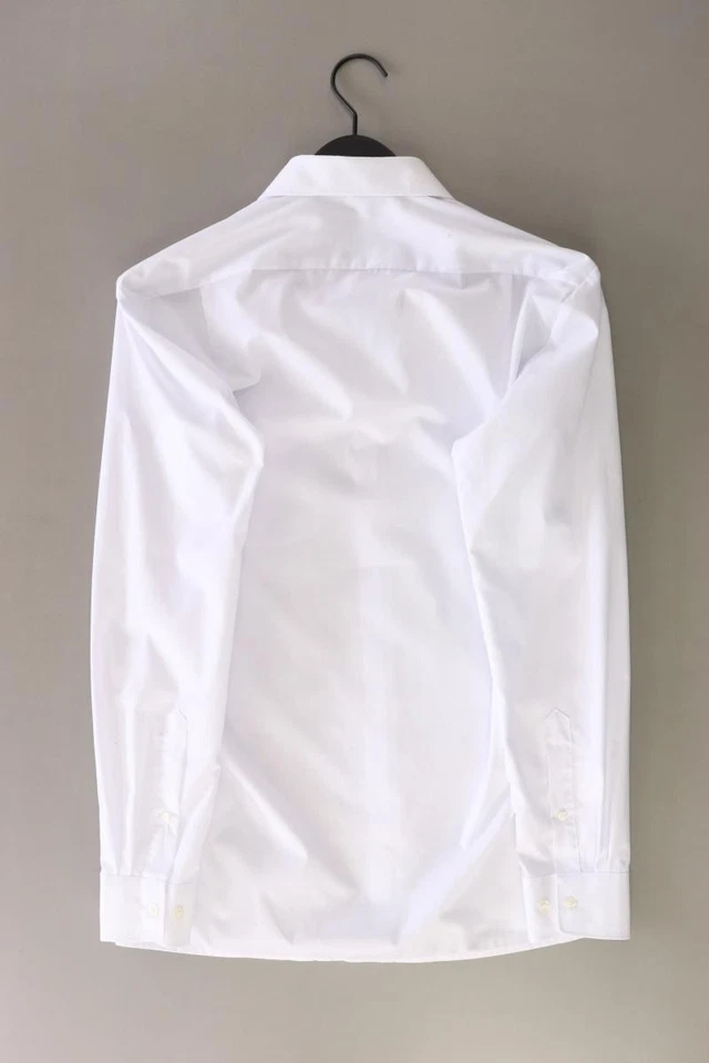 ✅ Olymp camicetta per uomo taglia Hemdgröße 38, S, 48 bianco di cotone ✅ - Immagine 2 di 4