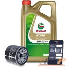ÖLFILTER+5L CASTROL EDGE 0W40 FÜR NISSAN MAXIMA QX 5 2.0 3.0 MICRA C+C 1.6