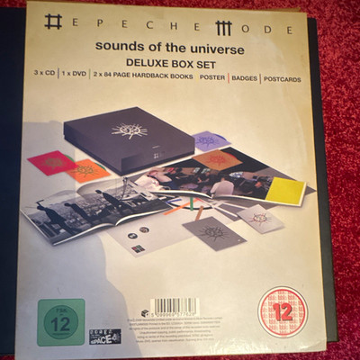 Depeche Mode Sounds of the Universe Deluxe Box Set 3CD+DVD 2009