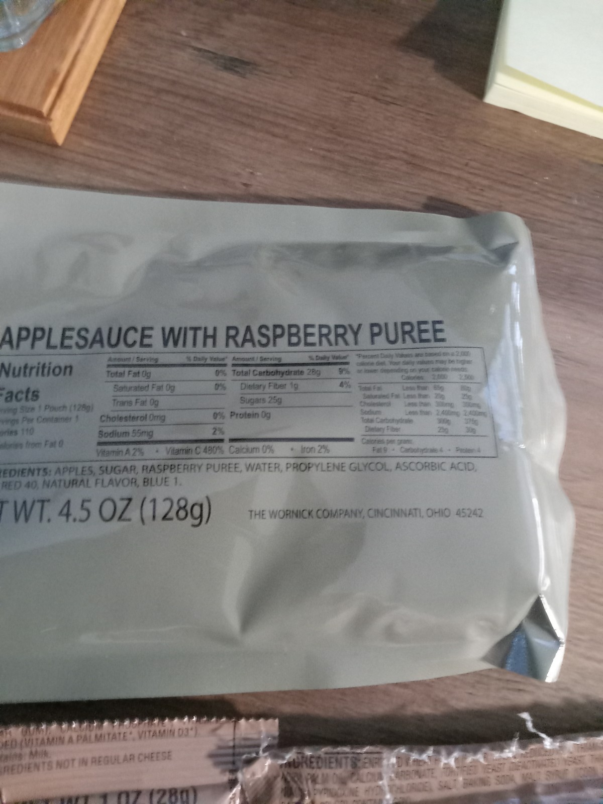 MRE Assorted items lot