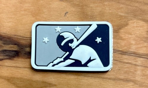 Parachoques 3D - Emblema de béisbol MiLB para la parte posterior del casco de bateo - Imagen 1 de 2