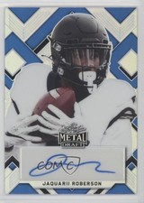 2022 Leaf Metal Draft Portrait Blue Prismatic 22/30 Jaquarii Roberson Auto k4s