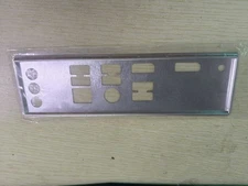 OEM I/O IO shield Backplate for MSI MAG B550M BAZOOKA Motherboard Rear Baffle