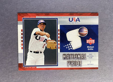 2004 Upper Deck National Pride #1 Michael Griffin GU Jersey — USA Baseball