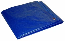 6x8 Blue Economy Tarp 5 Mil Lightweight Waterproof Multi Purpose for Home Use