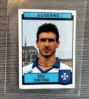 Panini FOOTBALL 88 ORIGINAL ERIC CANTONA AUXERRE #12
