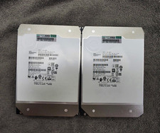 HP Enterprise 14tb 3.5in SATA 7200RPM 256MB. **NEW** 11 hours each.