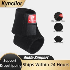 Safety Ankle Support Gym Running Ankle Protection Black Foot Bandage .