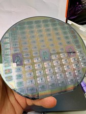 CPU 150mm 6" Silicon Wafer IDT MIPS R4400 64bit MIPS CPU IDT 79R440 WAFER IN BOX
