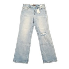 Judy Blue Women's High Waist Distressed Light Wash 13/31 New The Christina