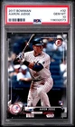 2017 Bowman #32 Aaron Judge PSA 10 GEM MINT