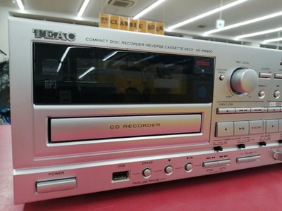 S*i様 ジャンク　TEAC AD-RW900 S ティアック USB接続対応C Amazon.co.jp: TEAC CD/カセットレコーダー USB接続対応 シルバー AD