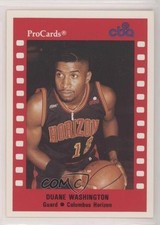 1990-91 ProCards CBA Duane Washington #173 0q3