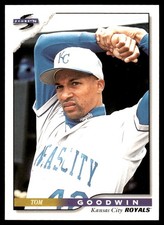 Tom Goodwin 1996 Score #140 Royals MLB READ FREE SHIPPING AutographDen