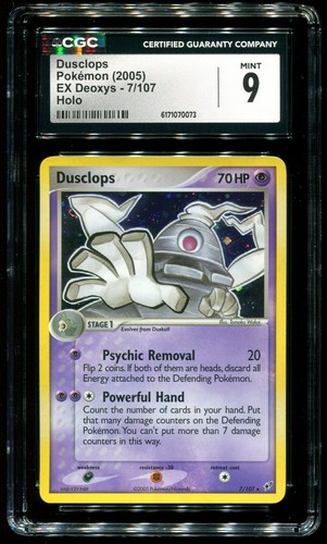 Dusclops graded CGC 9 for sale on eBay