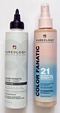 Pureology Color Fanatic Clear Sheer Top Coat Gloss + Heat Protection Hair Spray!