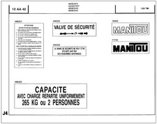Manitou 120 TM parts catalog