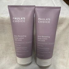 Paula’s Choice Skin Revealing Body Lotion 10% AHA 7 fl oz/ 210 ml Hydrates New