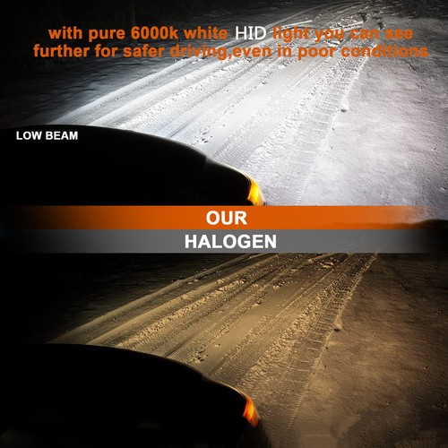 6000K WHITE HID Xenon Headlight Bulbs For BMW 750i 2006-2008 Low 2009-2015 Hi Lo - Picture 3 of 18