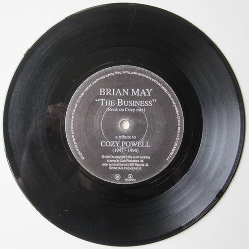 Brian May - The Business - 1998 UK 7" Vinyl Single R 6496 Record (Queen) - Picture 3 of 7