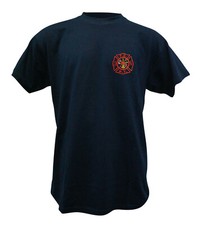 T-Shirt Fire Department New York Logo bestickt NEU FDNY