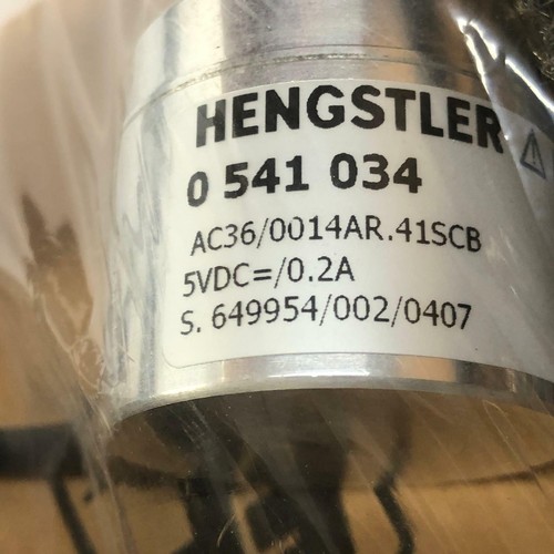 Hengstler 0541034 AC36/0014AR.41SCB 5Vdc 0.2A Absolute Encoder - Picture 3 of 7