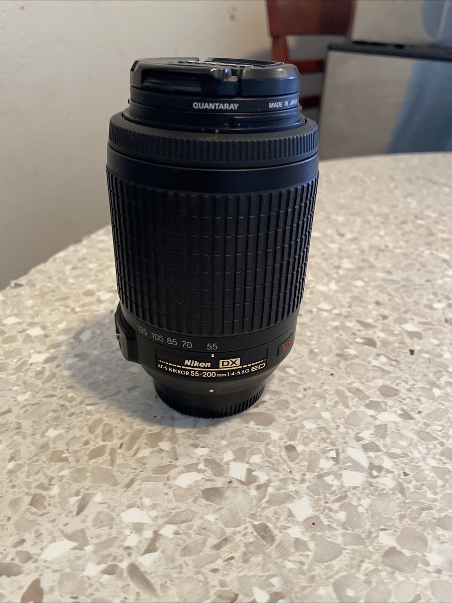 Nikon DX AF-S Nikkor 55-200mm 1:4-5.6G ED VR Zoom Lens Nikon DX AF-S Nikkor 55-200mm 1:4-5.6G ED VR Zoom Lens