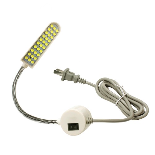 Paquete de 2 30 luces LED para máquina de coser, base magnética, lámpara de trabajo de cuello de ganso EE. UU. N7L0 - Imagen 2 de 9