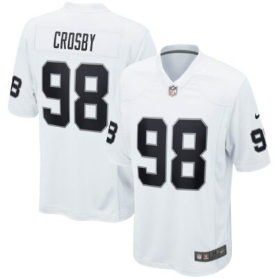 RAIDERS CROSBY 98 ウニフォーム M RAIDERS CROSBY 98番 ブラック ウニフォーム XL NWT Maxx Crosby