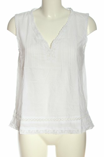 H\u0026M L.O.G.G. Blusa transparente blanco estilo «business» Mujeres Talla EU  38 | eBay