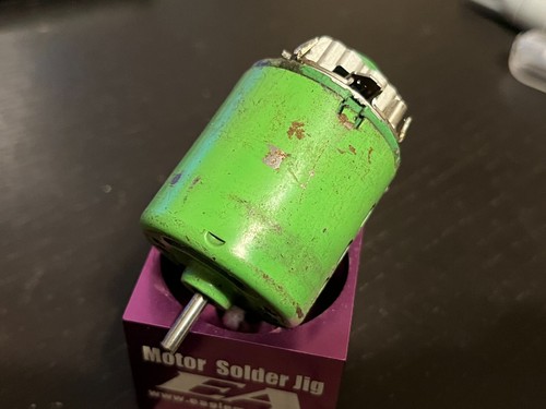 Vintage Trinity Green Machine Stock Brushed RC Electric Motor