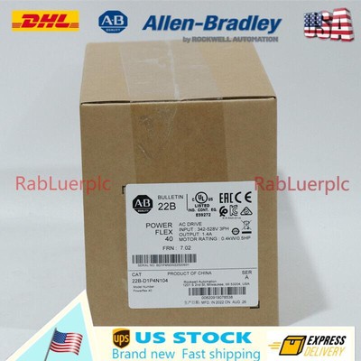 Allen-Bradley 22B-D1P4N104 PowerFlex 40 Adjustable Frequency AC Drive