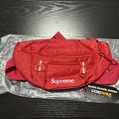 Supreme Waist Bag (SS19) Red | eBay Supreme Waist Bag (SS19) Red | eBay