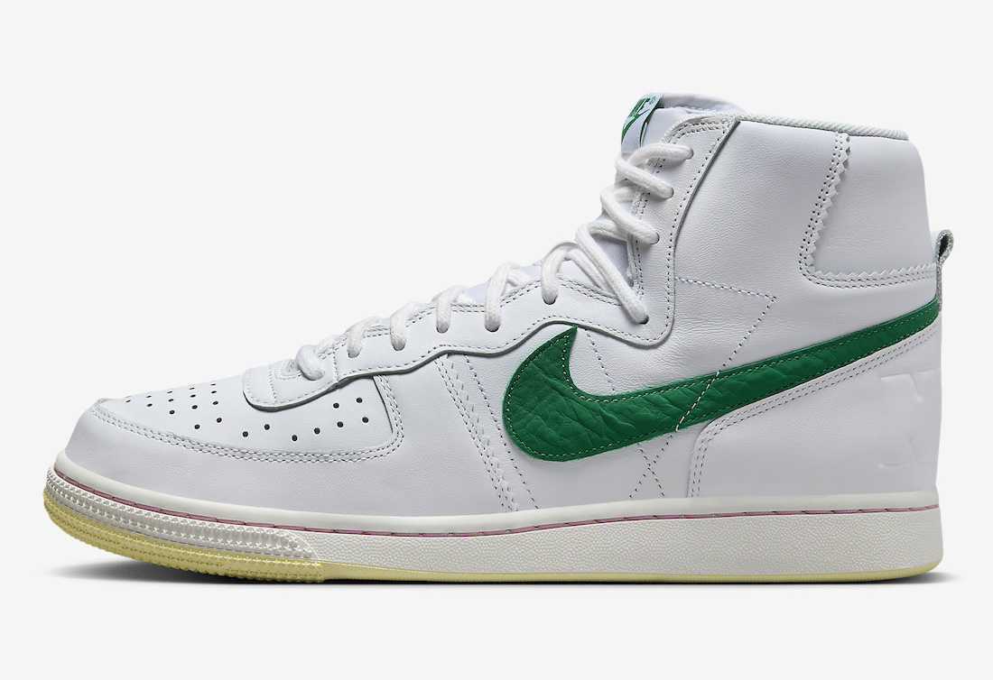 FV9350-100 Nike Terminator High White and Malachite (Men's) | eBay