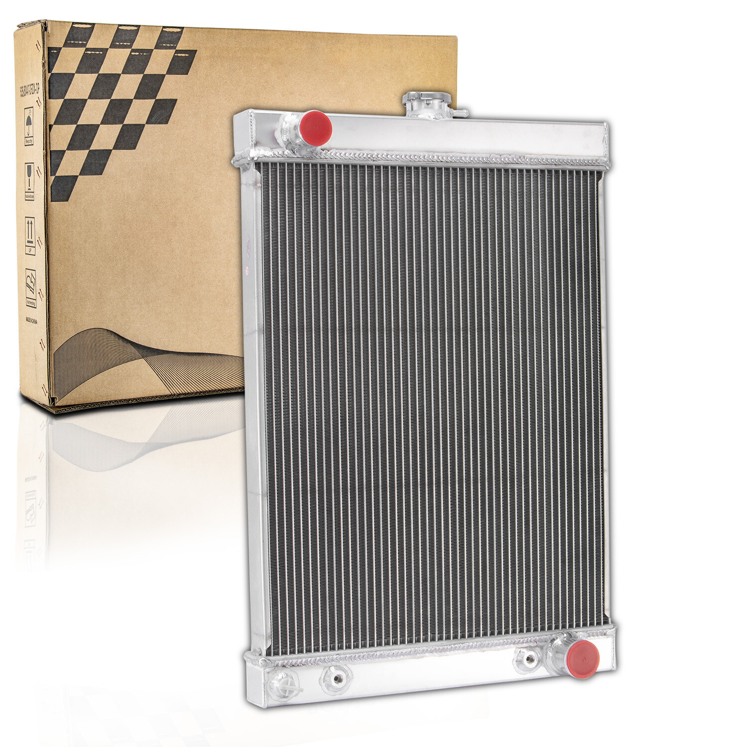 3 Row Aluminum Radiator For 1930-50 1931 1949 Chevy Cars 30s 40s 50s Hot Rod AT