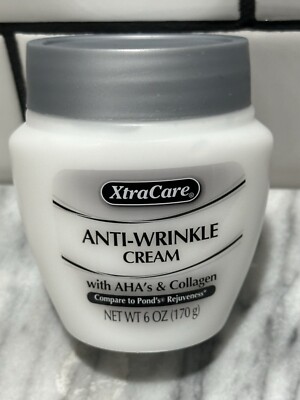 Xtracare - Moisturizing Wrinkle Cream With AHA's & Collagen 6oz