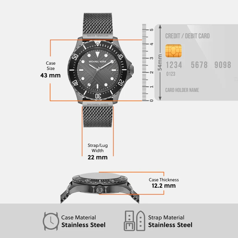 Michael Kors Men's Everest Quartz Watch MK9093 | eBay