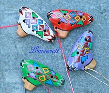 Ocarina 6 Loch aus Peru ca. 6 cm
