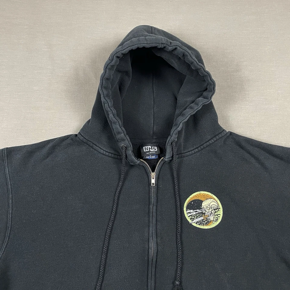 Creature Skateboards Sudadera con Capucha Para Hombres Grande Cremallera Completa Sudadera Suéter NHS Ejército RARO Foto 3 de 4