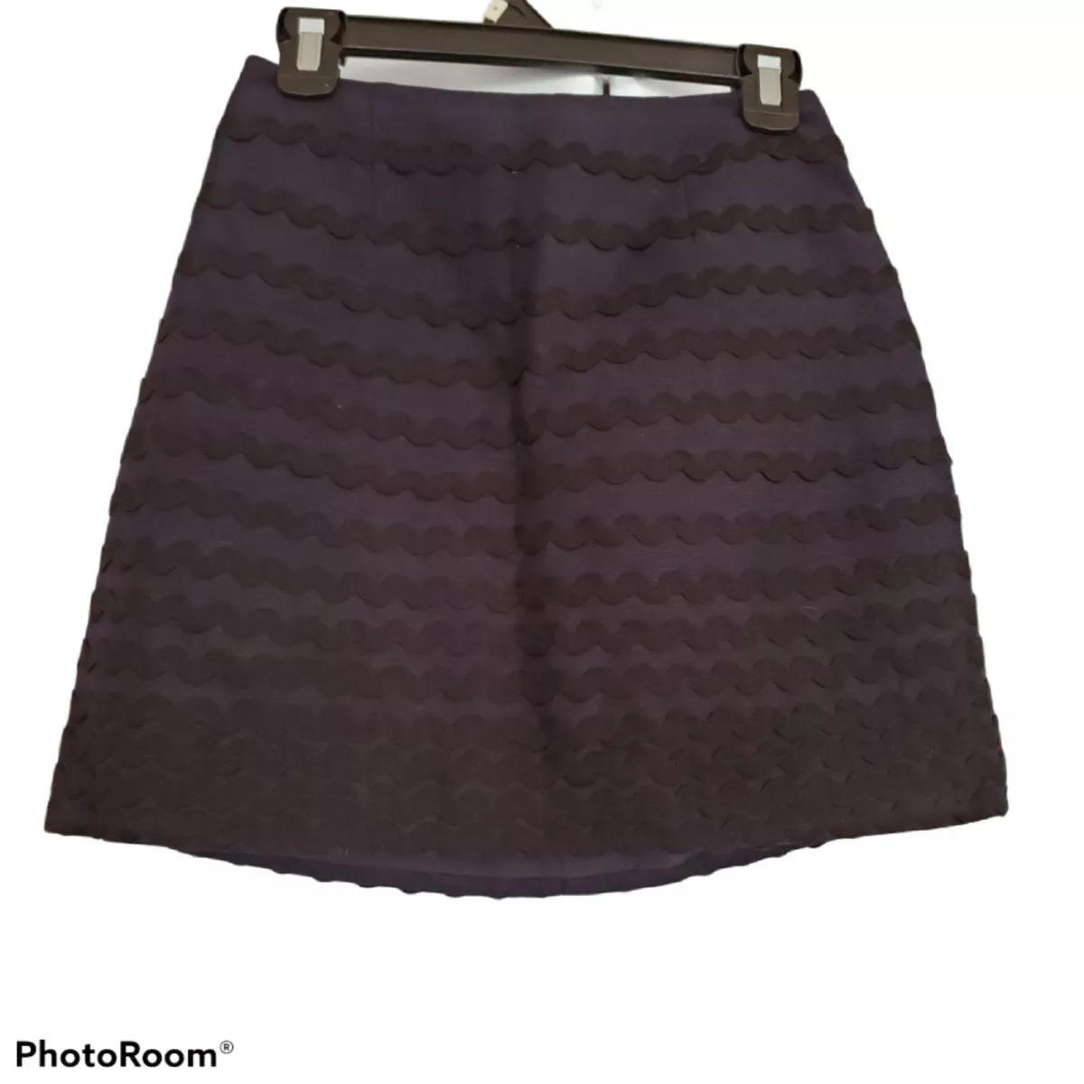 CMeo Collective Cameo Womens Incise Ric-Rac Mini Skirt Size S NWT Navy Blue