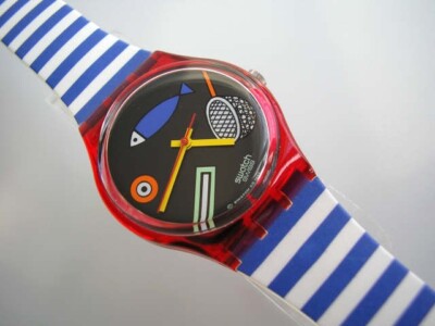 FRITTO MISTO! Swatch FISH ART by Nathalie Du Pasquier! NIB-RARE!
