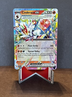 028 142 pokemon card Amazon.com: Cinderace ex 028/142 - Stellar Crown Pokemon Card Lot