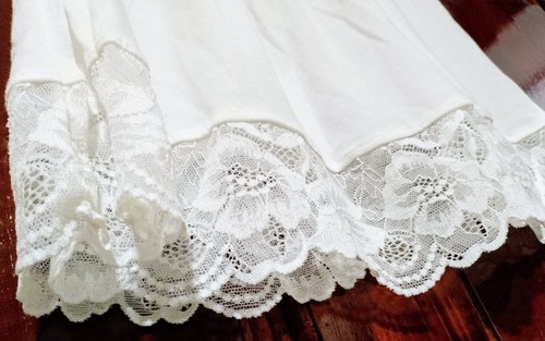 Halfslip Petticoats Underskirt Slit skirt Waist Slip Safety Slip Underskirt 2XL - Picture 2 of 9