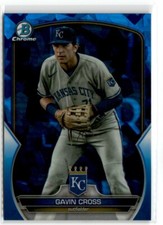 2023 Bowman Draft Sapphire Gavin Cross #BDC-55 RC Kansas City Royals