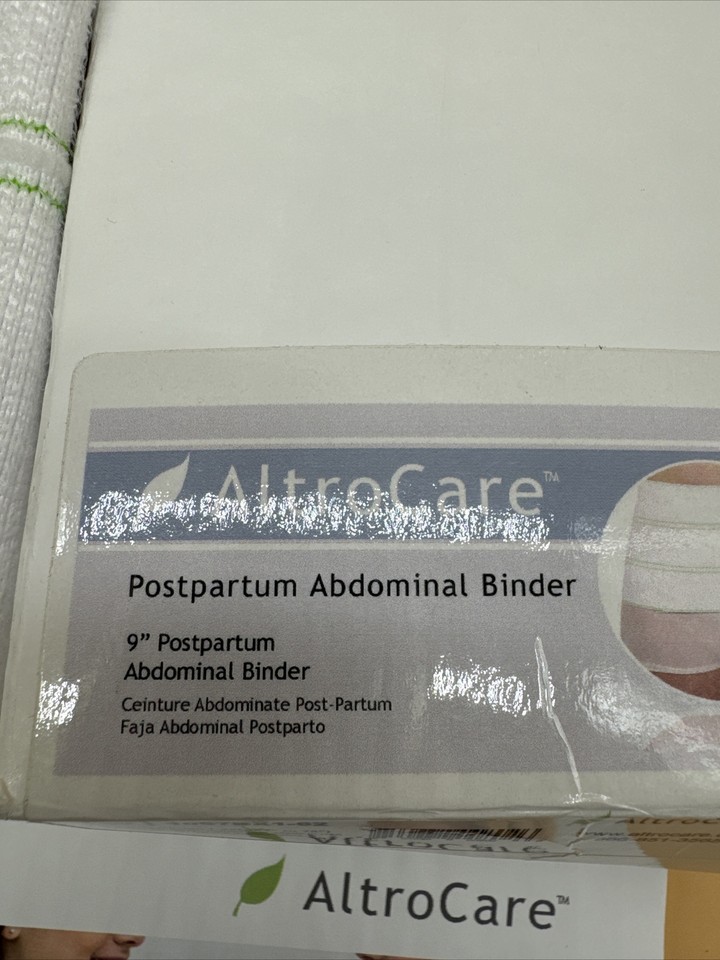 OTC AltroCare Abdominal Binder & Postpartum Belly Band, 2XL, White eBay